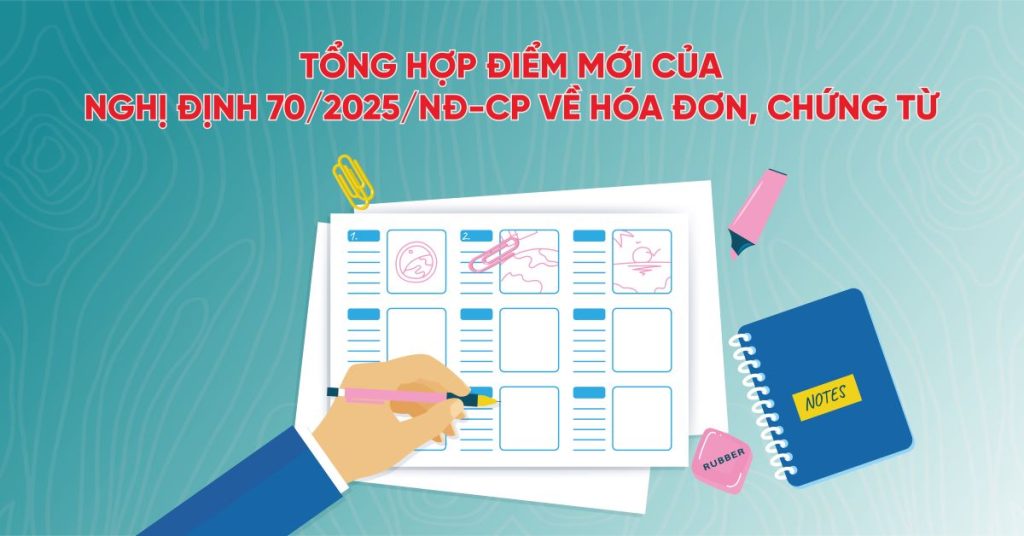Quy định hóa đơn điện tử theo Nghị định 70/2025/NĐ-CP.
